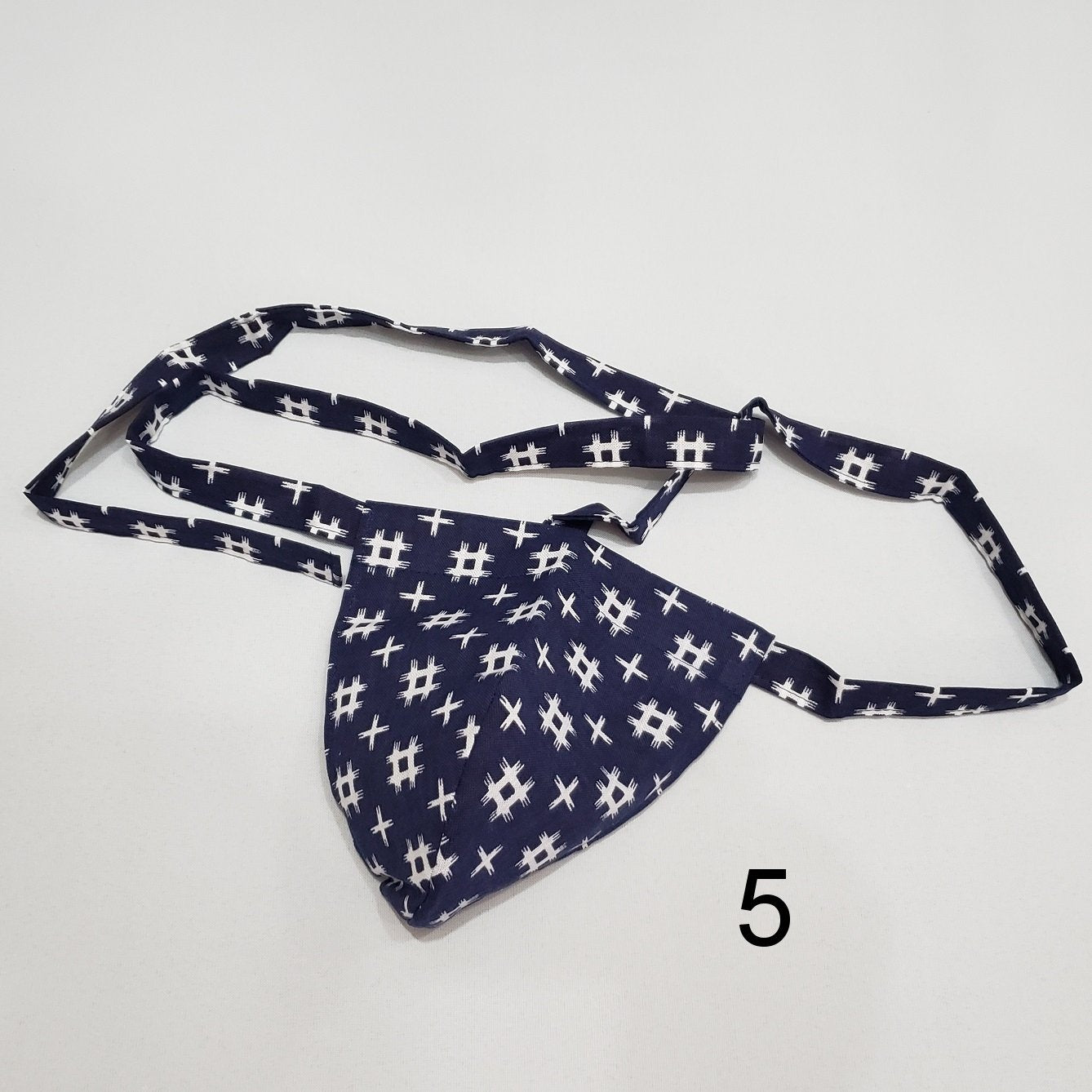 fu006k 黒猫ふんどし柄 ふんどし Loincloth