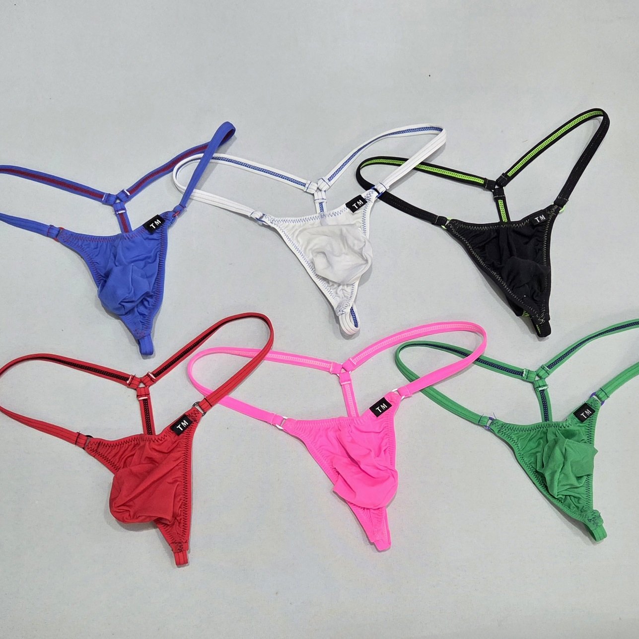 tm065647g  カラーステッチＧストリングス  ＴＭセレクト